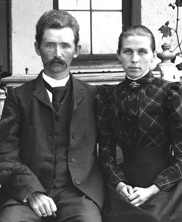 Historic photograph of Rev. Axel in 1903